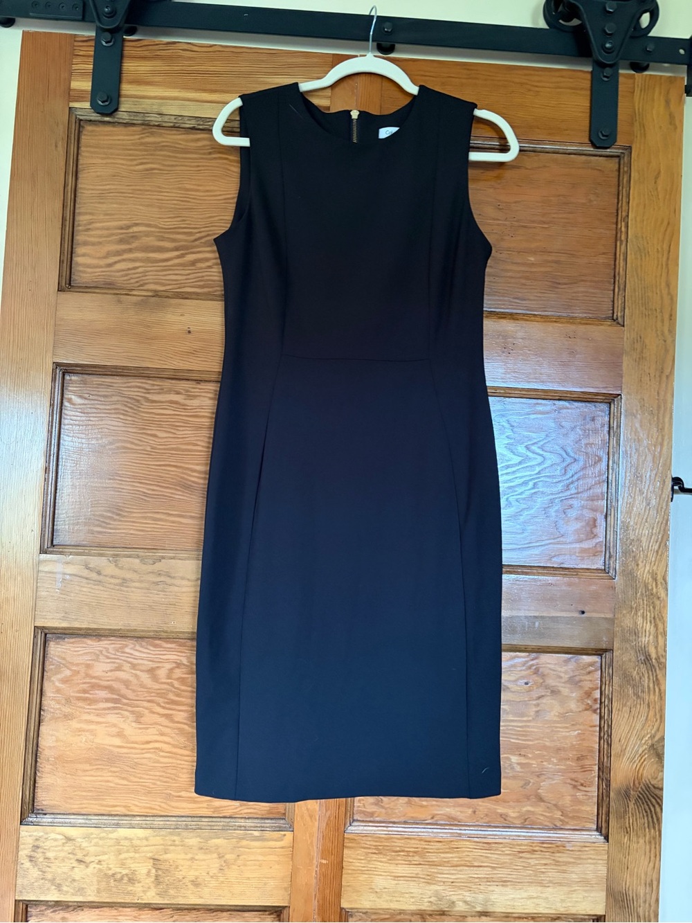 Black Calvin Klein Zip Dress